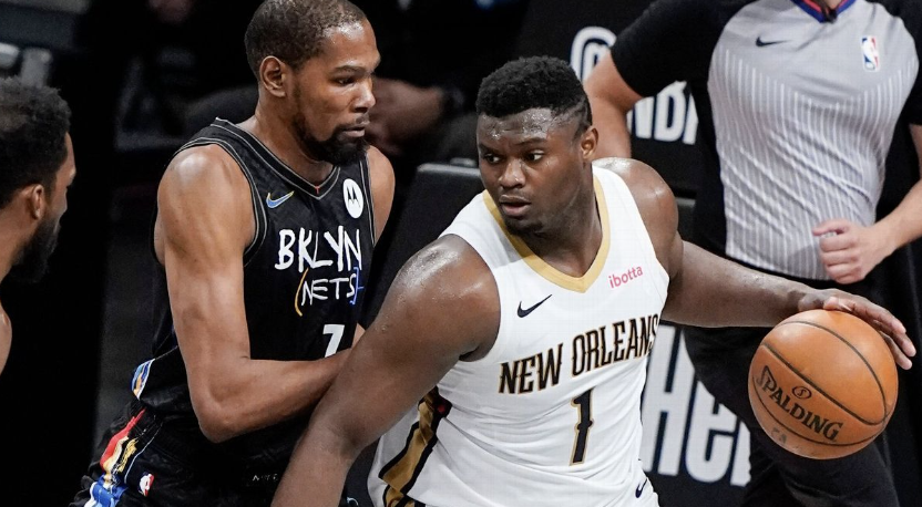 kevin durant talks about zion williamson